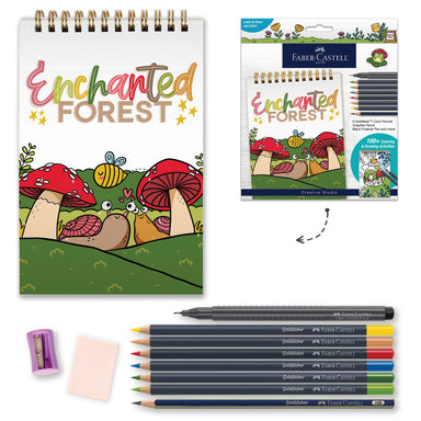 Enchanted Forest - Learn to Draw and Color Cottagecore