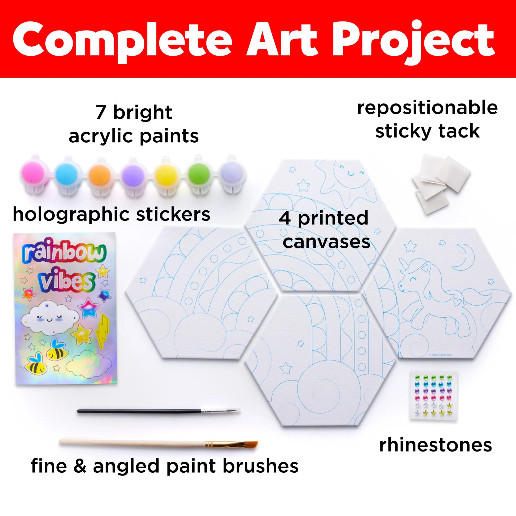 Faber-Castell Rainbow Vibes Wall Art