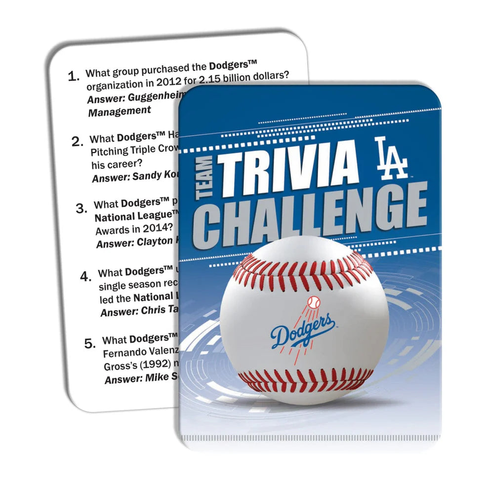 Los Angeles Dodgers MLB Team Trivia Challenge