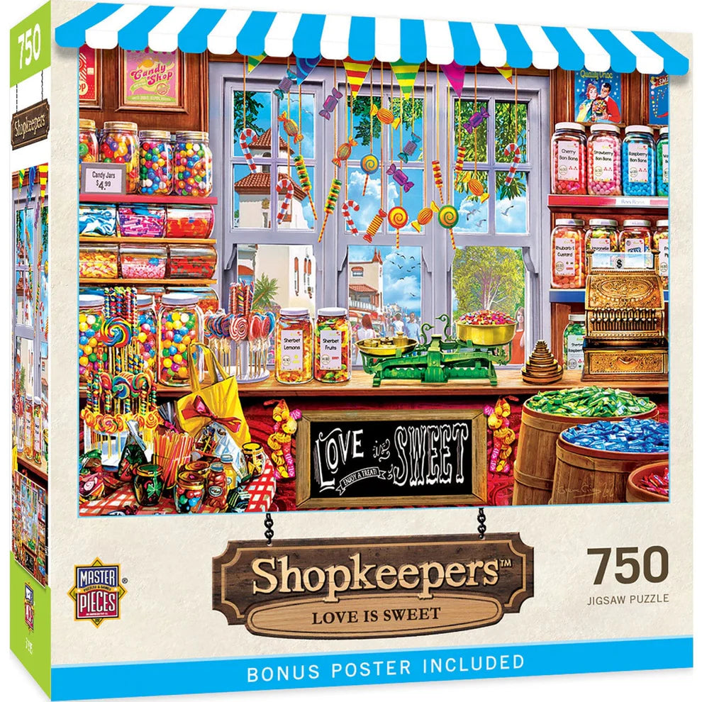 Love Is Sweet Shopkeepers 750 Piece Puzzle