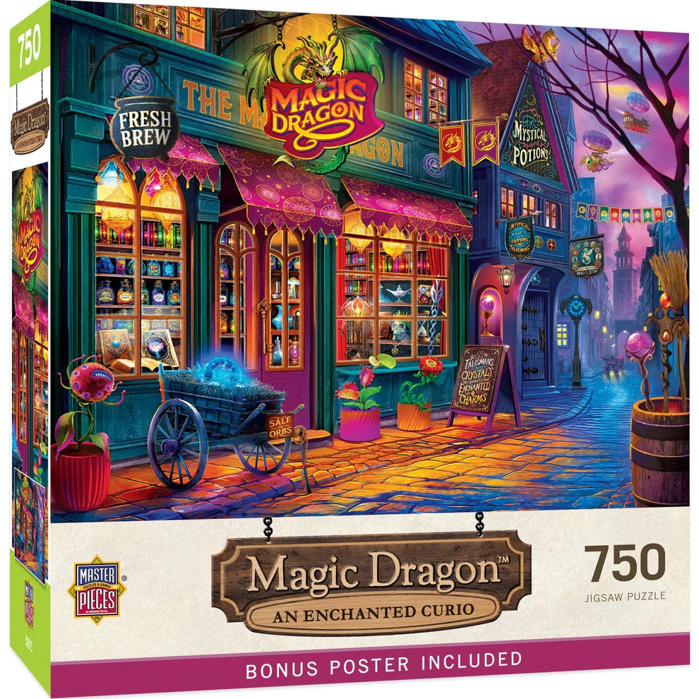 Magic Dragon An Enchanted Curio 750 Piece Puzzle
