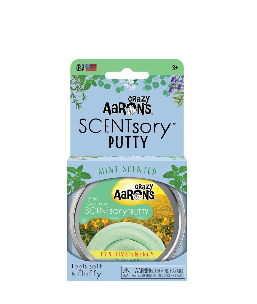 Crazy Aaron's Positive Energy - Mint Scented Thinking Putty    