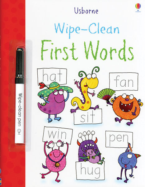 Wipe Clean - First Words    