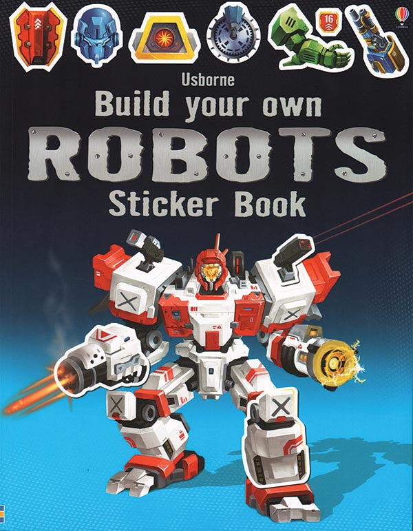 Build Your Own Robots Sticker Book    