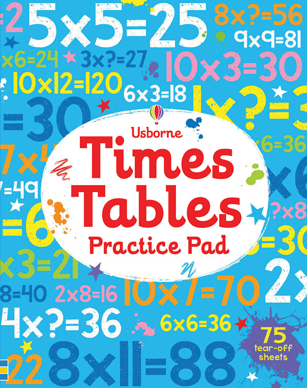 Times Tables Practice Pad — Bird in Hand