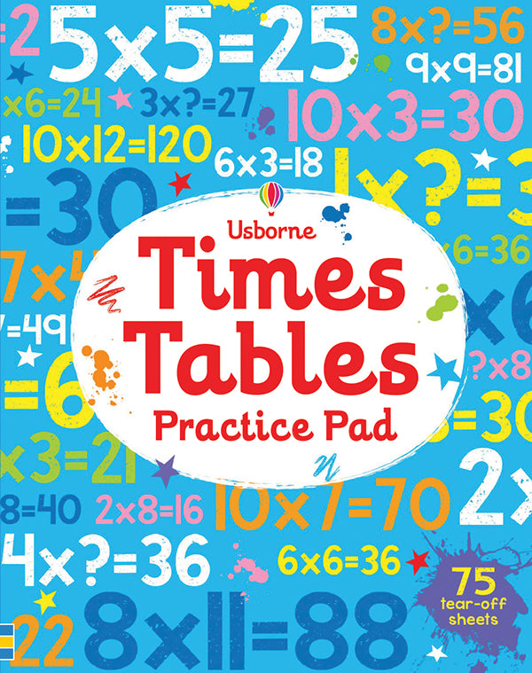 Times Tables Practice Pad    