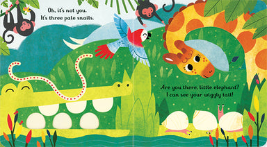 Are You There Little Elephant? - Little Peek Through Book    