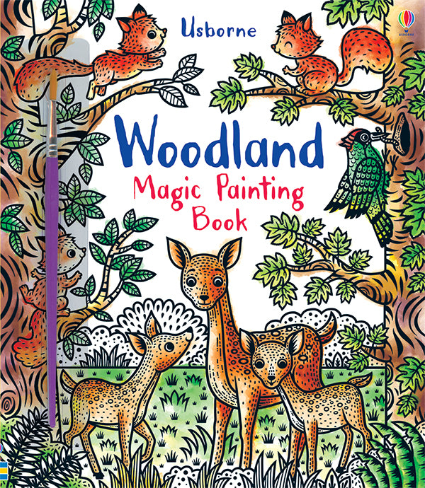 Woodland - Magic Painting Book    