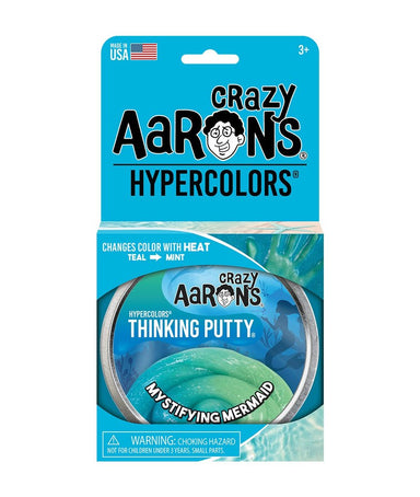 Crazy Aaron's Mystifying Mermaid - Hypercolor Thinking Putty    