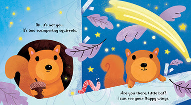 Are You There Little Bat? - Little Peek Through Book    