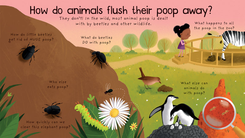 Where Does Poop Go? - Lift The Flap First Questions and Answers    