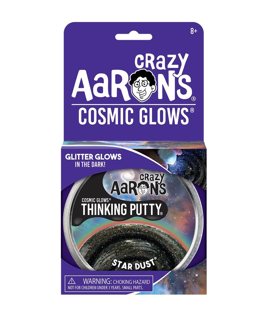 Crazy Aaron's Star Dust - Cosmic Glows Thinking Putty    