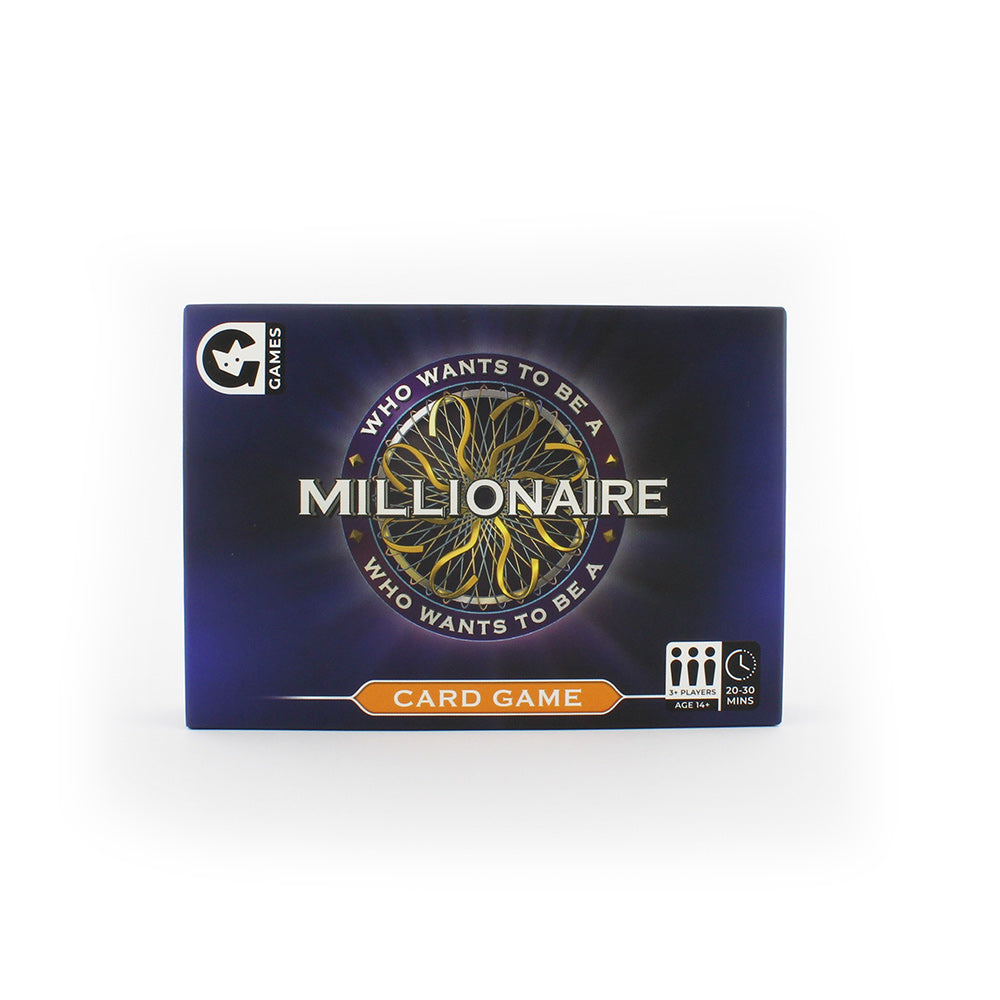 Who Wants To Be A Millionaire Card Game    