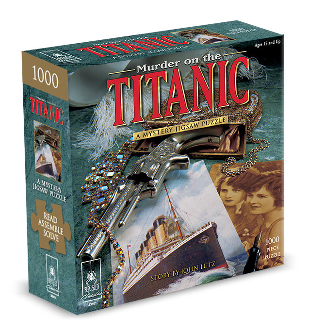 Murder On The Titanic 1000 Piece Mystery Puzzle    