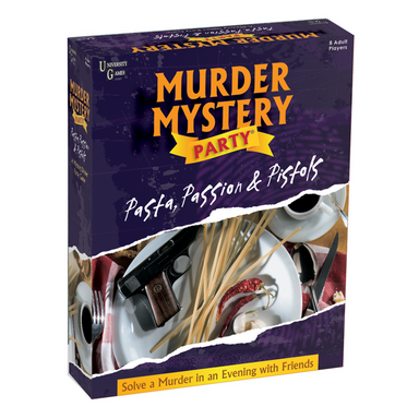 Murder Mystery Party Game - Pasta, Passion & Pistols    