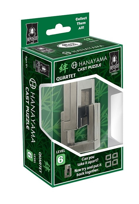 Quartet - Hanayama Puzzle Level 6    