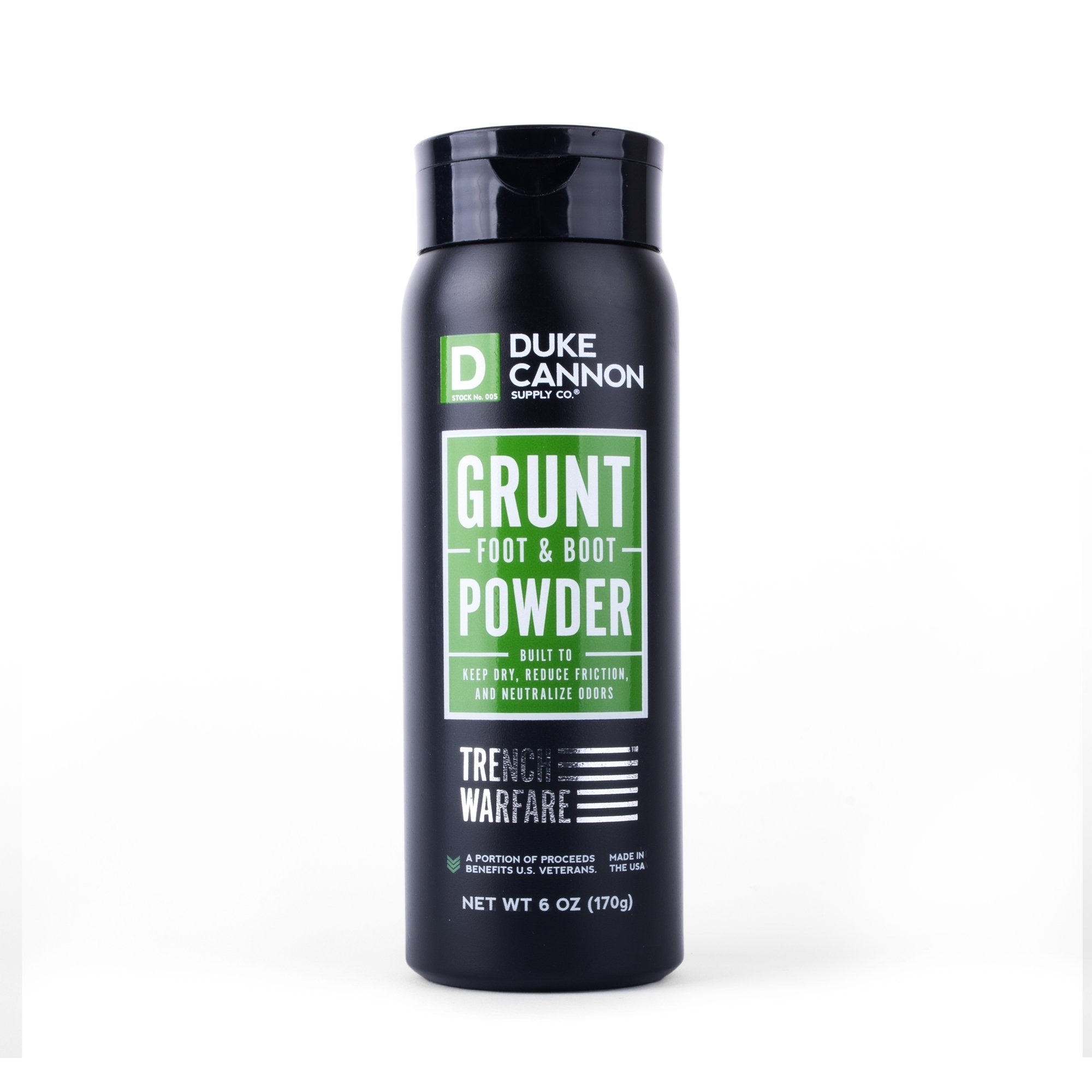 Duke Cannon Grunt Foot And Boot Powder    