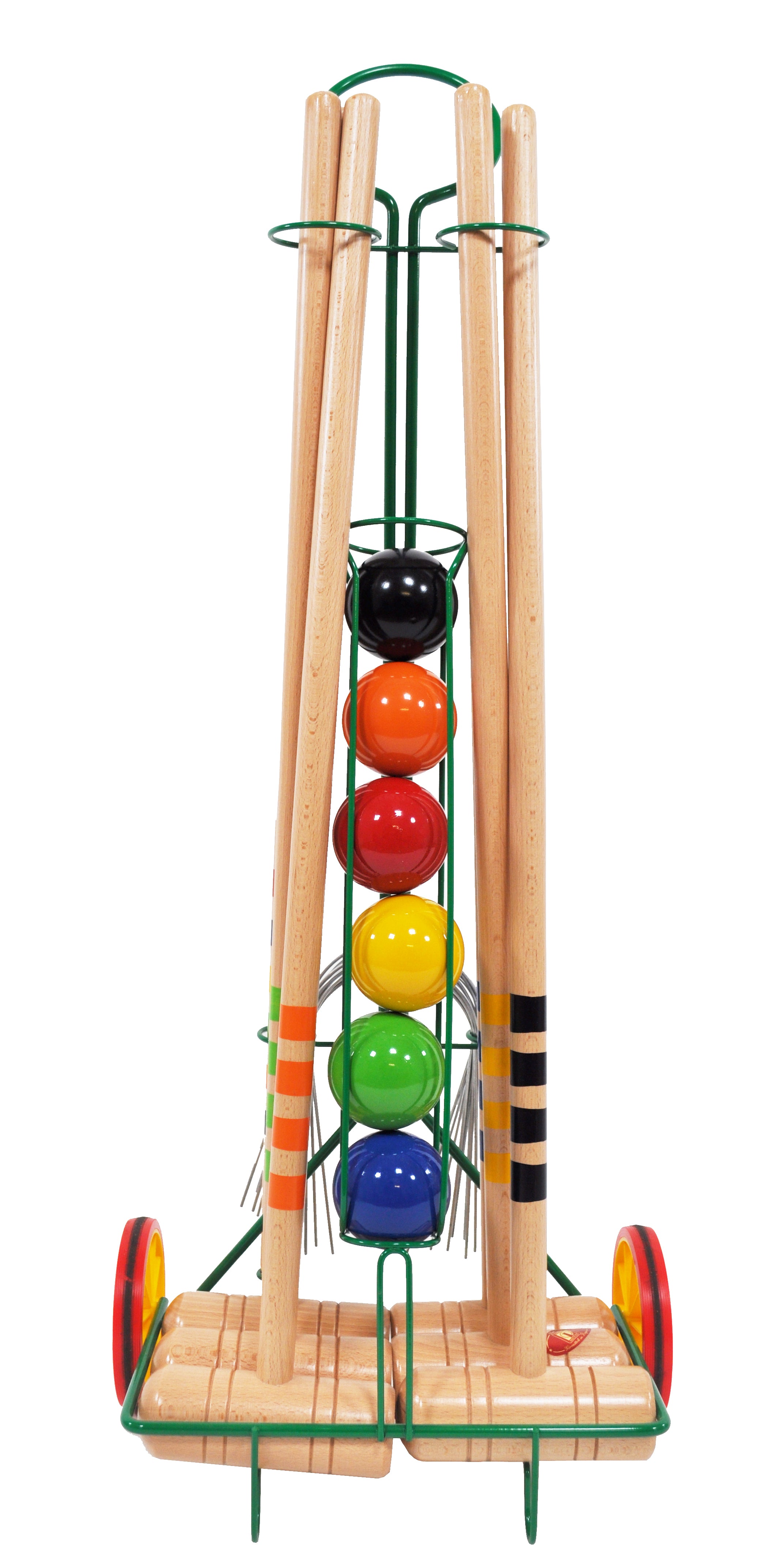 Deluxe 6 Player Croquet With Trolley    