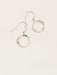 Holly Yashi Phoebe Petite Hoop Earrings - Silver    