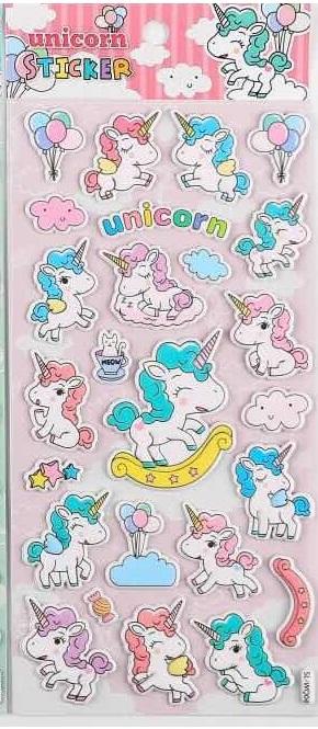 Puffy Unicorns - Nekoni Stickers    