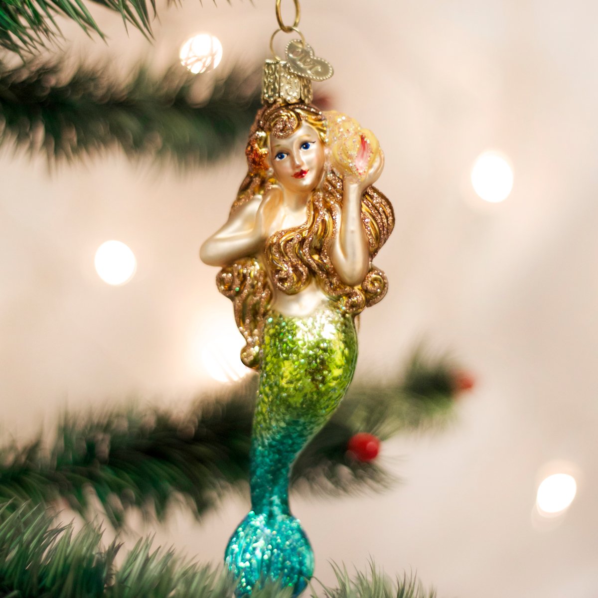 Old World Christmas - Mermaid Ornament    
