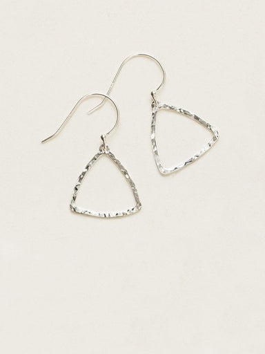 Holly Yashi Delta Earrings - Silver    