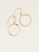 Holly Yashi Connie Petite Hoop Earrings - Gold    
