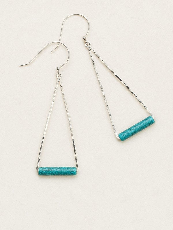 Holly Yashi Horizons Drop Earrings - Turquoise    