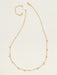 Holly Yashi Cora Pearl Necklace - White / Gold    