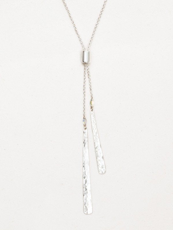 Holly Yashi Luca Drop Necklace - Silver    