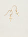 Holly Yashi Petite Love and Honor Cross Earrings - Gold    