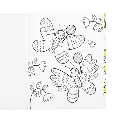 Color-in' Book - Busy Bug Buddies    