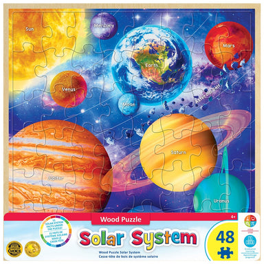 Solar System 48 Piece Wood Puzzle    