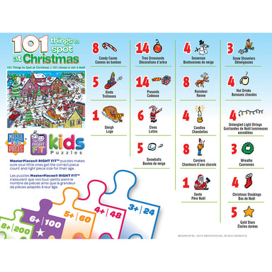 101 Things To Spot at Christmas 101 Piece Puzzle    