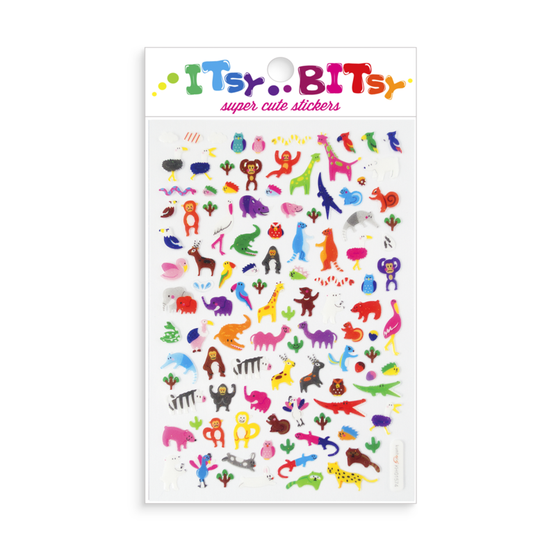 Itsy Bitsy Stickers - Jungle Pals    