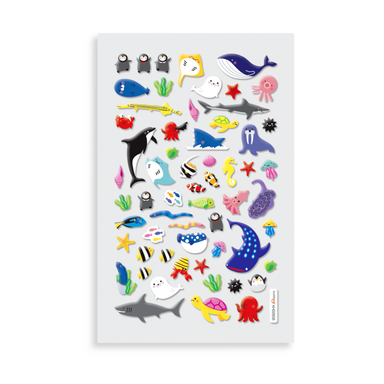 Ooly 120-028 Itsy Bitsy Stickers - Jungle Pals