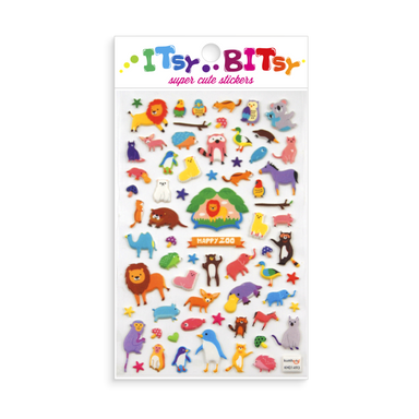 Itsy Bitsy Stickers - Happy Zoo    