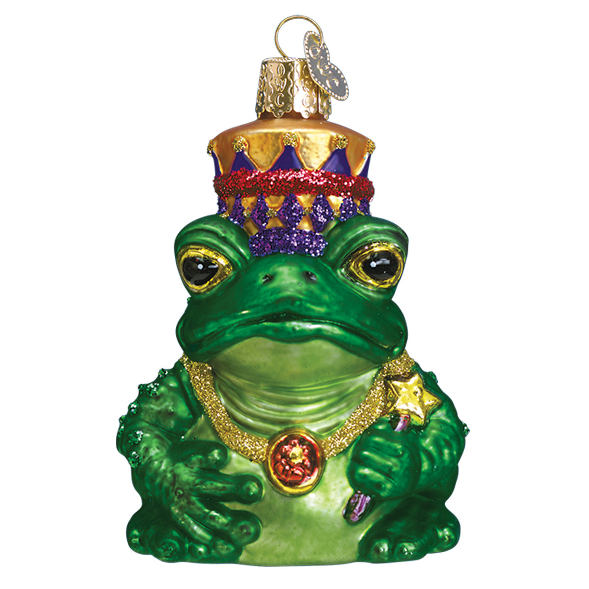 Old World Christmas The Frog King Ornament    