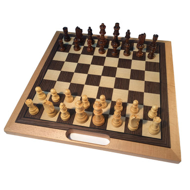 16 Inch Folding Camphor Chess Set    