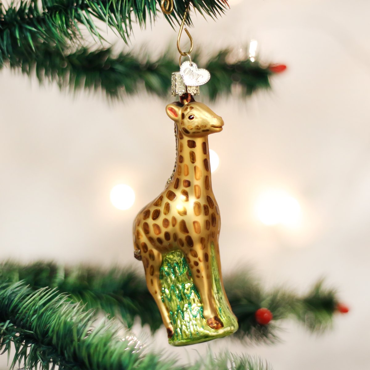 Old World Christmas Baby Giraffe Ornament    