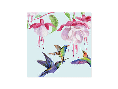 Hummingbirds - Pop Up Greeting Card    