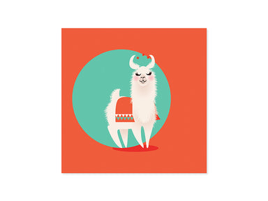 Llama Birthday - Pop Up Greeting Card    