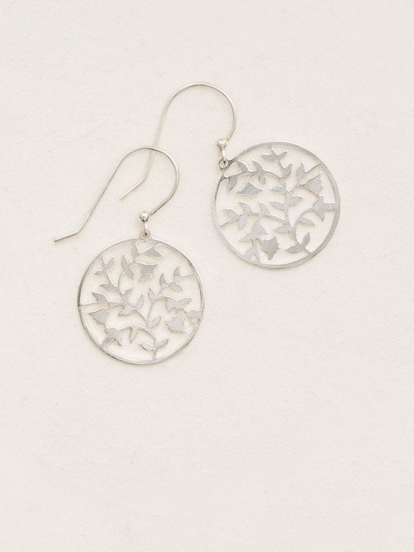 Holly Yashi Oleander Earrings - Silver    