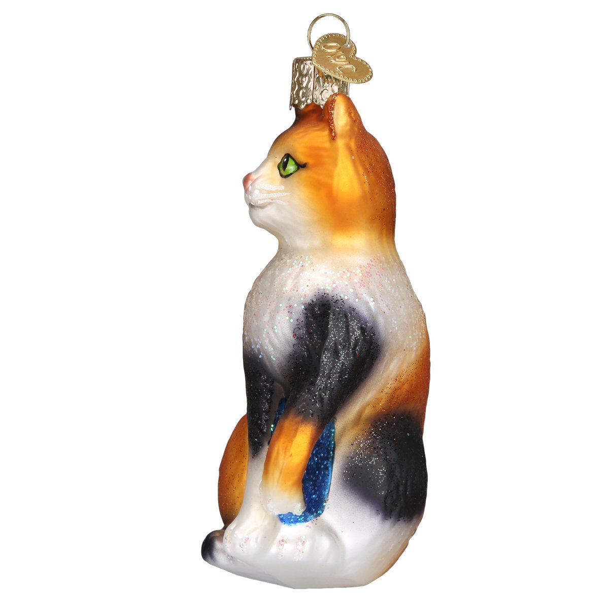Old World Christmas - Calico Cat Ornament    