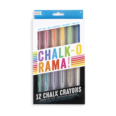 Chalk-O-Rama! 12 Chalk Crayons    