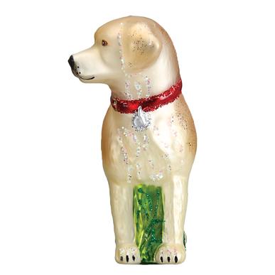 Old World Christmas - Standing Yellow Lab Ornament    