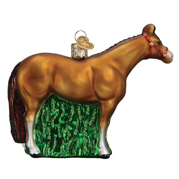 Old World Christmas - Quarter Horse Ornament    