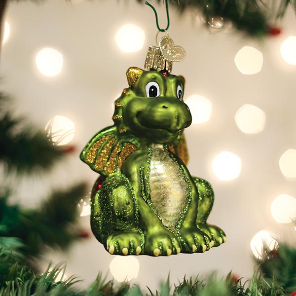 Old World Christmas - Little Dragon Ornament    