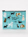 Blue Q Zip Pouch - People I Want To Meet: Dogs    