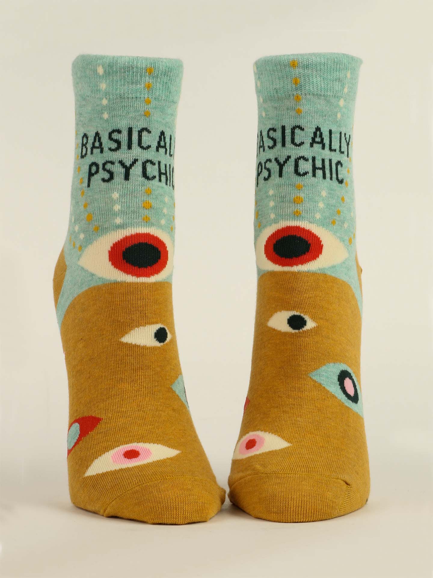 Blue Q Women's Ankle Socks - Basically Psychic    